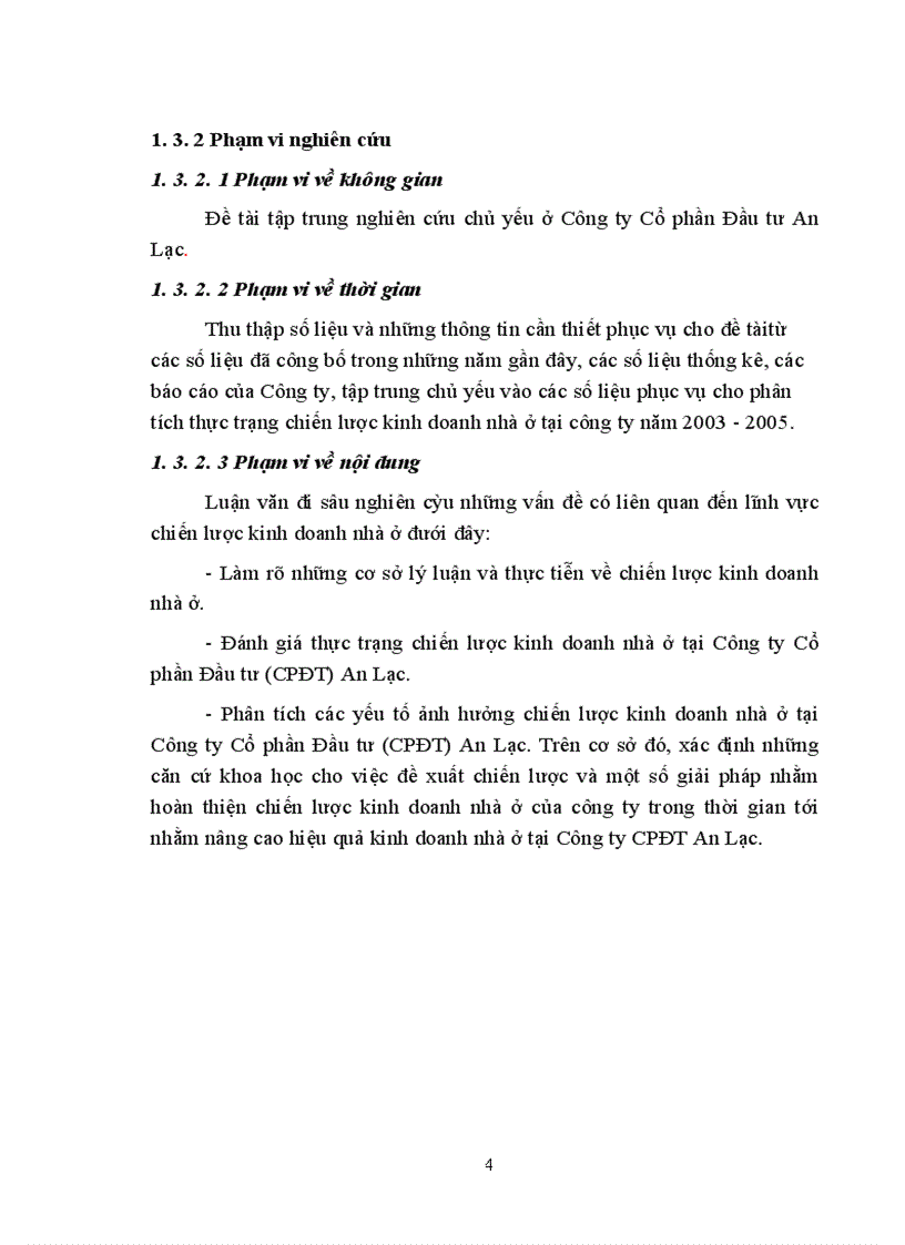 image for page Chiến lược kinh doanh nhà ở tại Công ty Cổ phần Đầu tư An Lạc