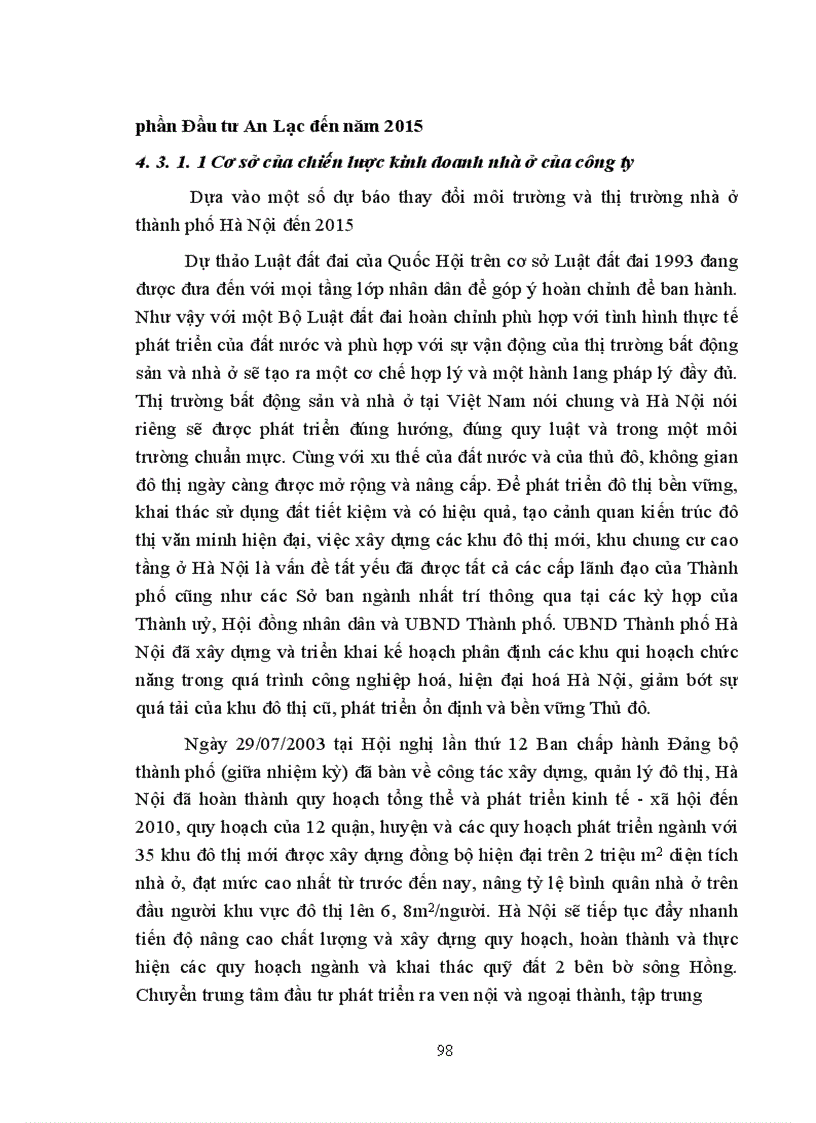 image for page Chiến lược kinh doanh nhà ở tại Công ty Cổ phần Đầu tư An Lạc