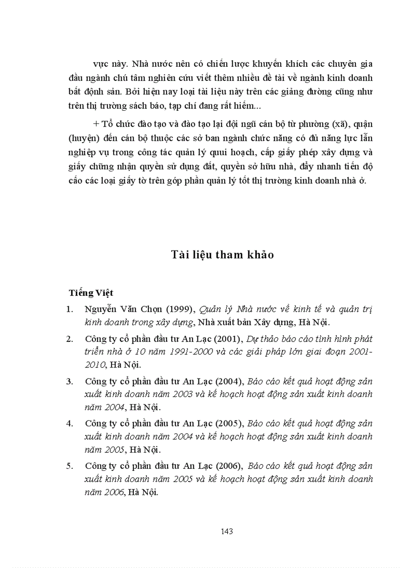 image for page Chiến lược kinh doanh nhà ở tại Công ty Cổ phần Đầu tư An Lạc