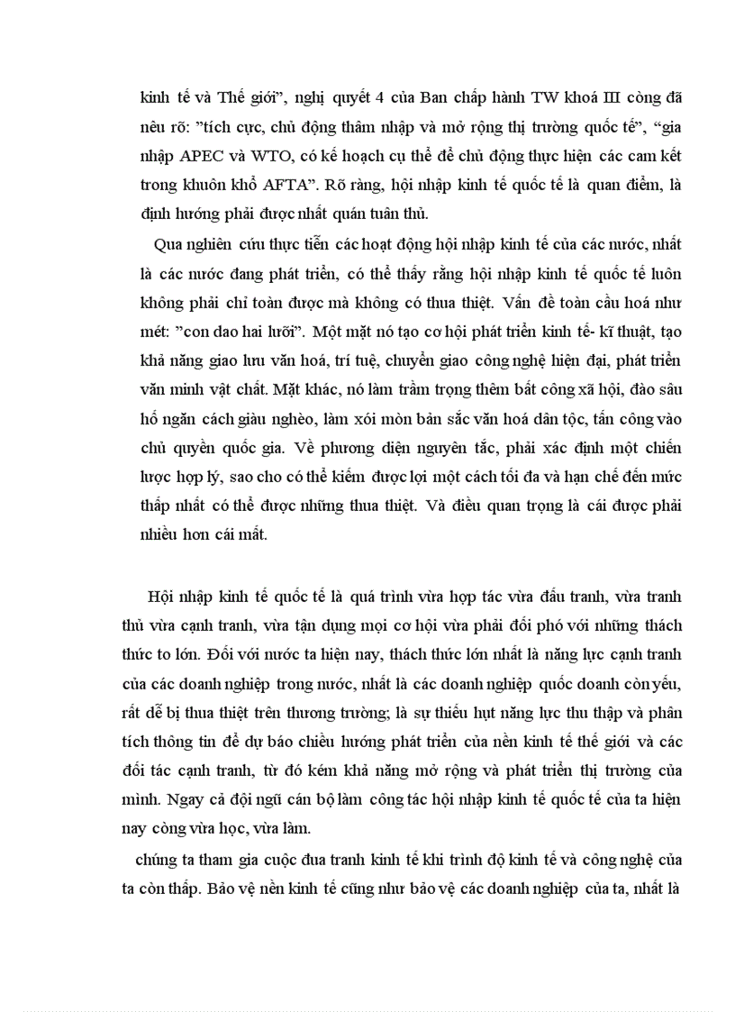 image for page Vận dụng nguyên lý triết học để phân tích làm rõ thực trạng của nền kinh tế Việt Nam trước xu thế toàn cầu hoá