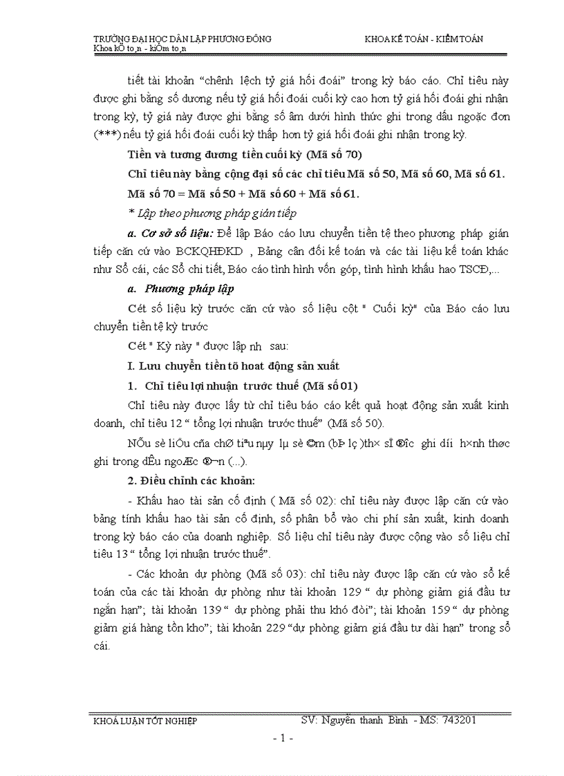 image for page Lập kiểm tra và phân tích các chỉ tiêu tài chính chủ yếu trên Báo cáo tài chính với việc tăng cường quản lý doanh nghiệp tại Công Ty TNHH XNK Nam Kỳ