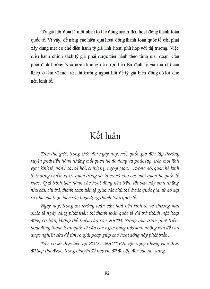 image for page Giải pháp mở rộng hoạt động thanh toán quốc tế tại Sở giao dịch I Ngân hàng Công thương Việt Nam