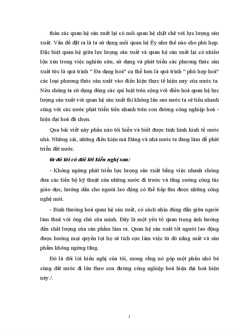 image for page Quan hệ biện chứng giữa lực lượng sản xuất và quan hệ sản xuất Sự vận dụng của Đảng ta trong đường lối đổi mới ở Việt Nam