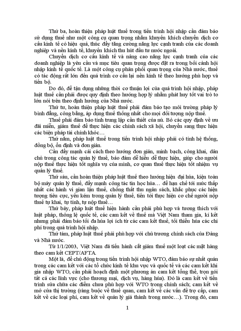 image for page Vai trò pháp luật thuế Các giải pháp phát huy vai trò pháp luật thuế trong điều kiện phát triển kinh tế thị trường và hội nhập quốc tế
