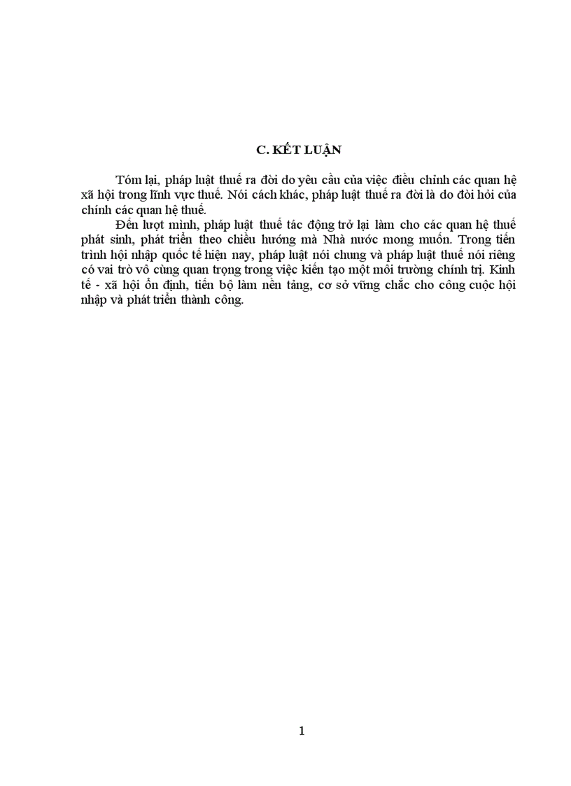 image for page Vai trò pháp luật thuế Các giải pháp phát huy vai trò pháp luật thuế trong điều kiện phát triển kinh tế thị trường và hội nhập quốc tế
