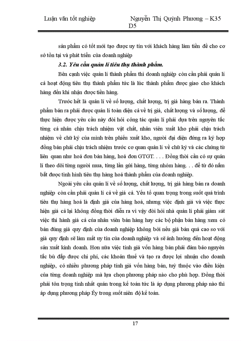 image for page Hoàn thiện kế toán nghiệp vụ tiêu thụ thành phẩm tại Công ty Liên Hợp Thực Phẩm Hà Tây 1