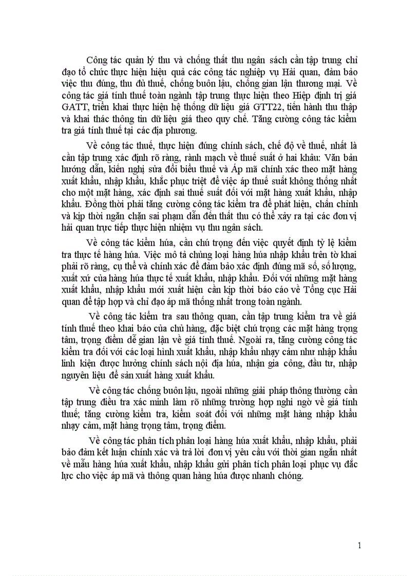 image for page Chống thất thu thuế nhập khẩu trong quản lý nhà nước về hải quan của Tổng cục hải quan Việt nam Thực trạng và giải pháp hoàn thiện