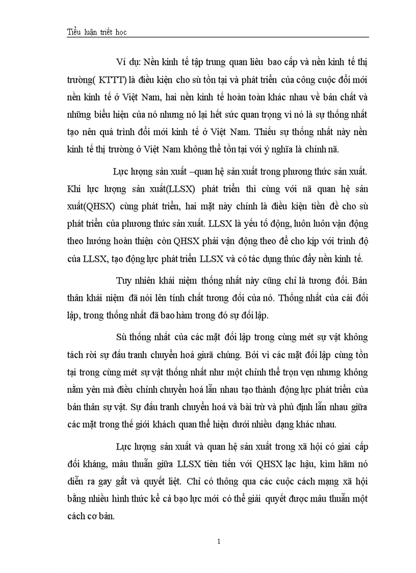 image for page Mâu thuẫn biện chứng va vân dụng nó trong nen kinh tế thị trường theo định hướng XHCN ở Việt Nam