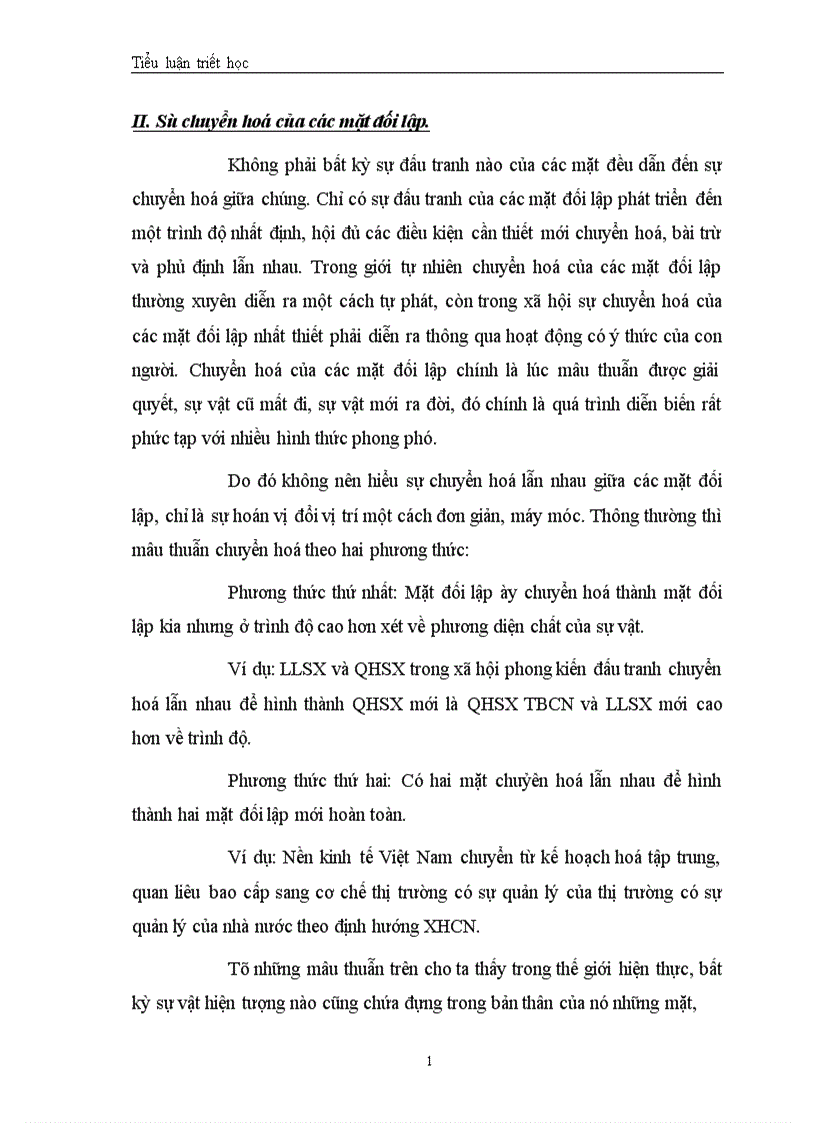 image for page Mâu thuẫn biện chứng va vân dụng nó trong nen kinh tế thị trường theo định hướng XHCN ở Việt Nam