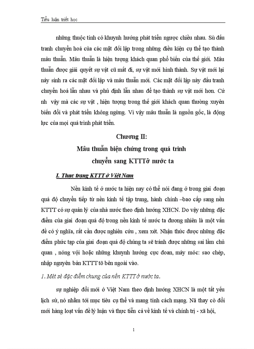 image for page Mâu thuẫn biện chứng va vân dụng nó trong nen kinh tế thị trường theo định hướng XHCN ở Việt Nam