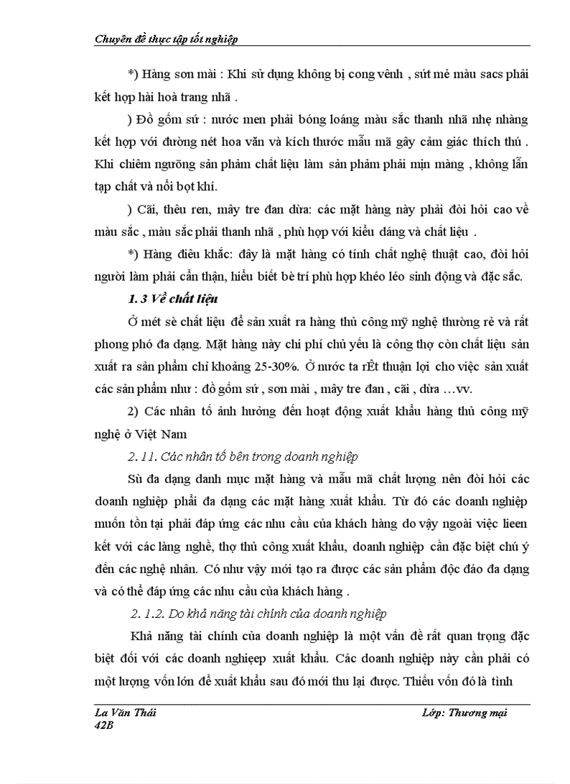 image for page Một số giải pháp nhằm thúc đẩy hoạt động xuất khẩu hàng thủ công mỹ nghệ ở Công ty HANARTEX