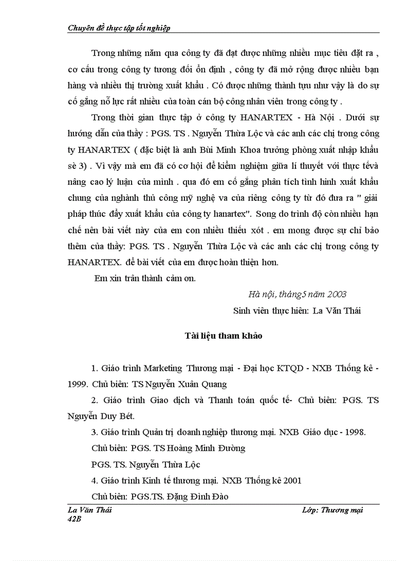 image for page Một số giải pháp nhằm thúc đẩy hoạt động xuất khẩu hàng thủ công mỹ nghệ ở Công ty HANARTEX