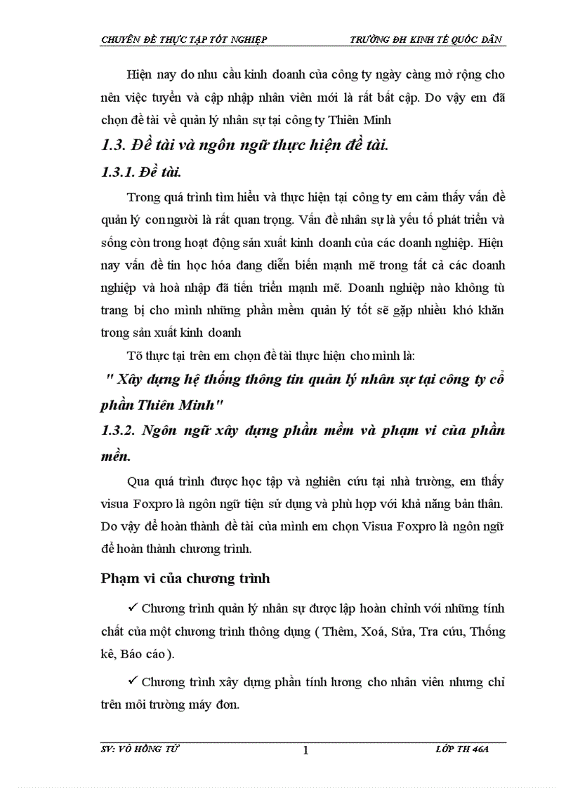 image for page Xây dựng hệ thống thông tin quản lý nhân sự tại công ty cổ phần Thiên Minh