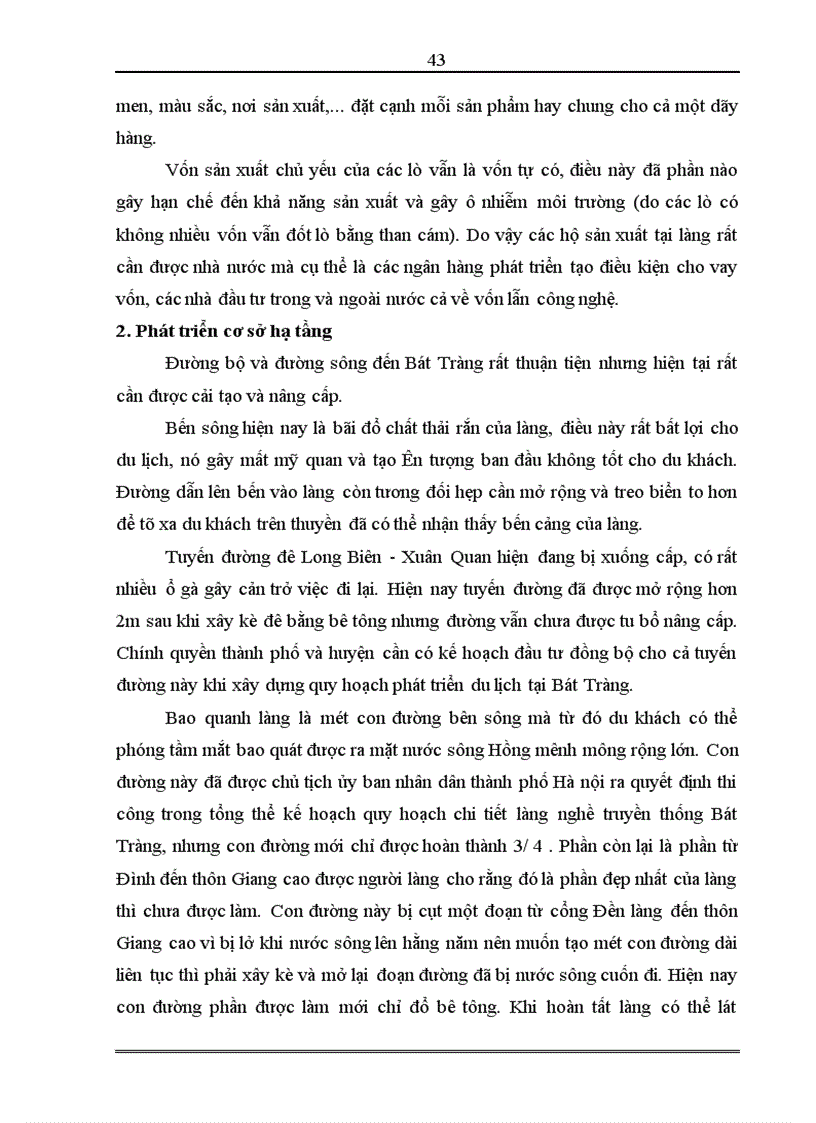 image for page Thực trạng phát triển của làng gốm bát tràng tiềm năng và lợi ích phát triển