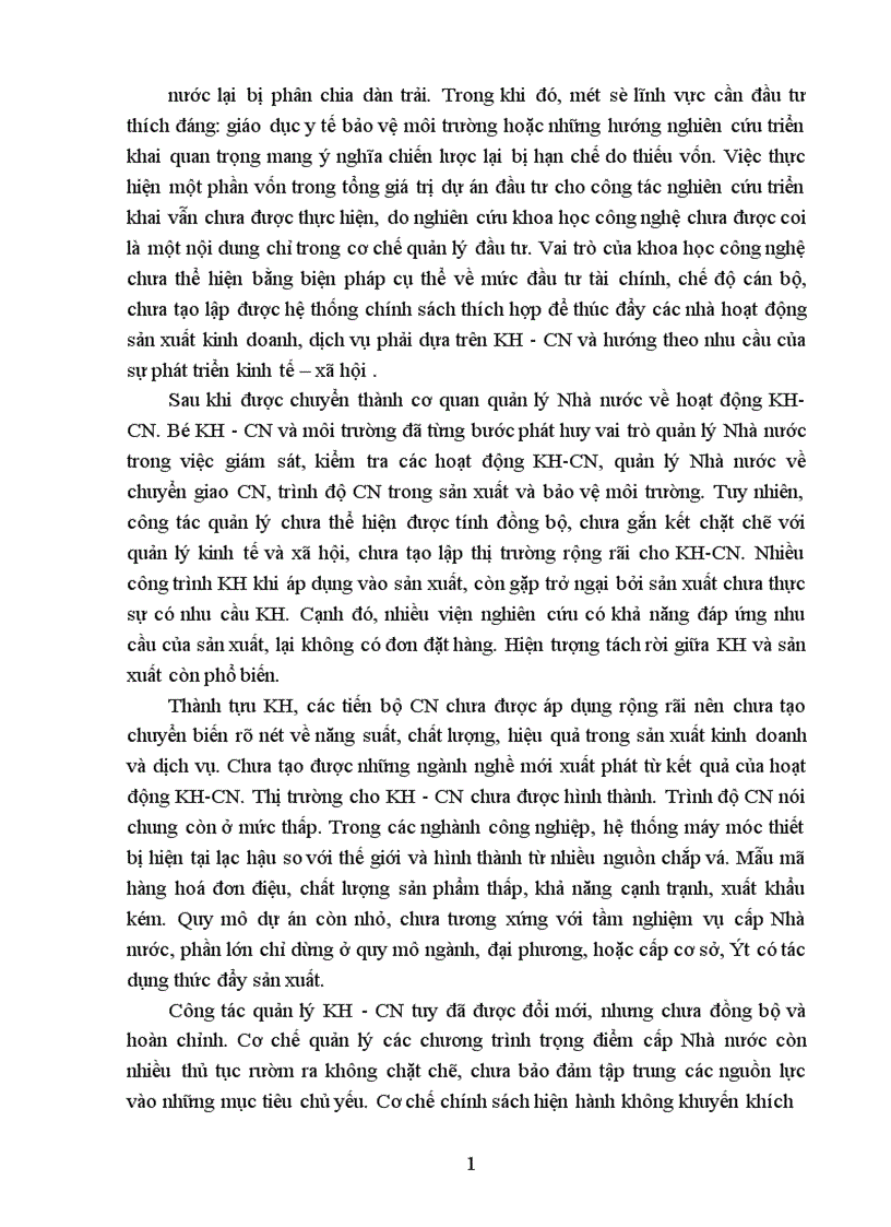 image for page Vai trò của khoa học công nghệ trong quá trình công nghiệp hoá hiện đại hoá ở nước ta 1