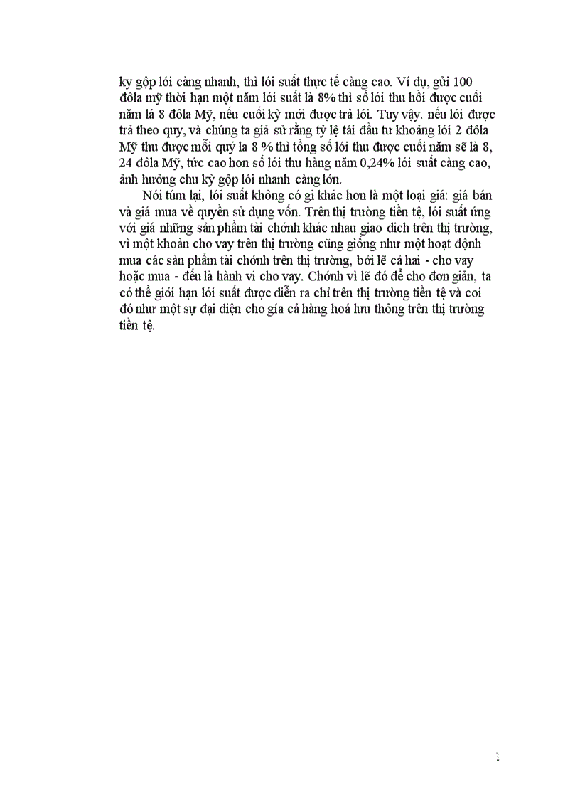 image for page Thị trường tiền tệ