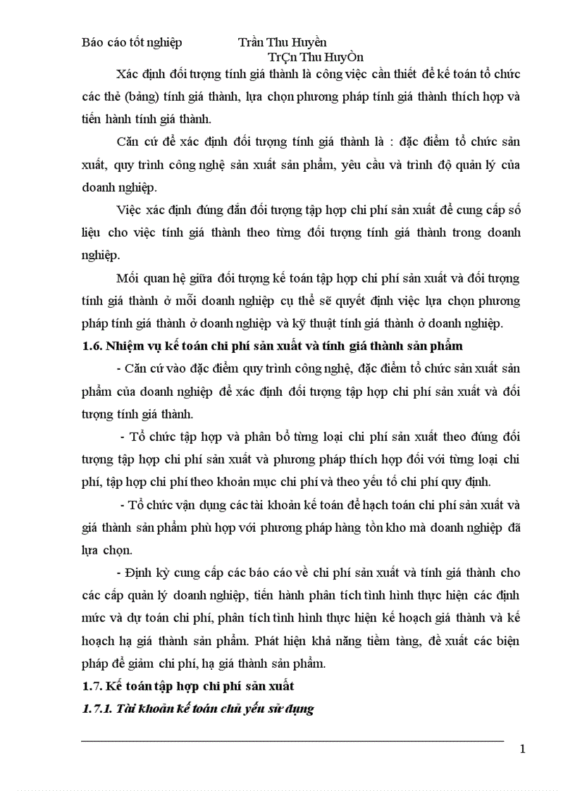 image for page Tổ chức kế toán tập hợp chi phí sản xuất và tính giá thành sản phẩm 1
