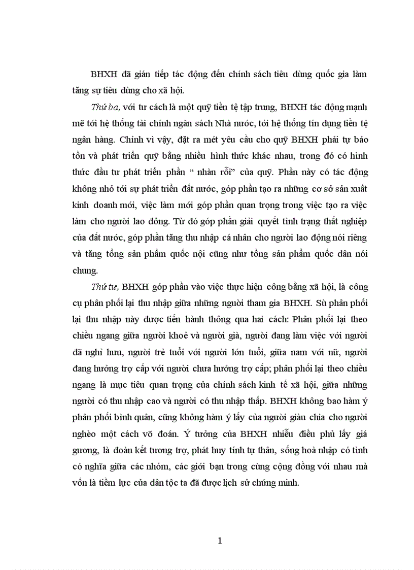 image for page Vai trò và những nguyên tắc của BHXH