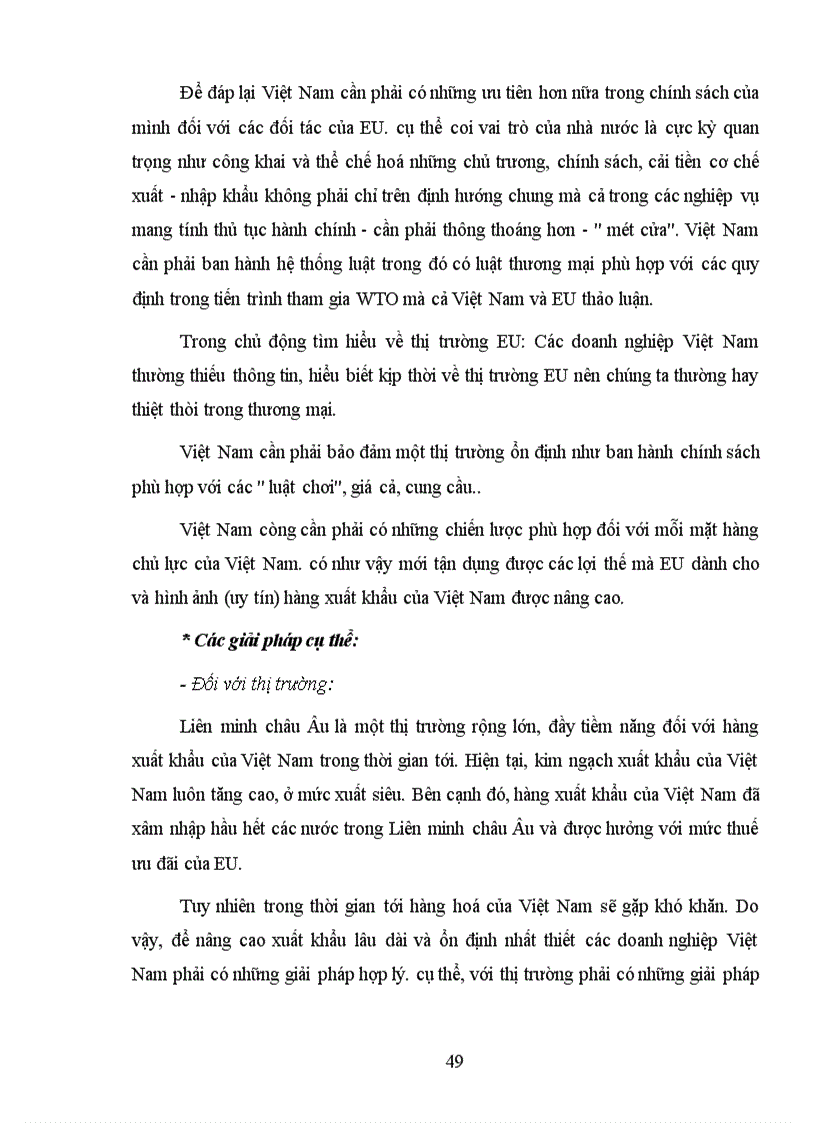 image for page quan hệ thương mại giữa Việt Nam và EU trong 10 năm qua 1990 2000 triển vọng và những giải pháp