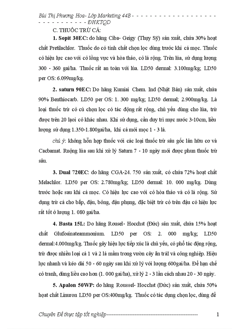 image for page Xây dựng kế hoạch xúc tiến bán hàng cho sản phẩm thuốc bảo vệ thực vật của công ty Cổ phần vật tư bảo vệ thực vật Hòa Bình