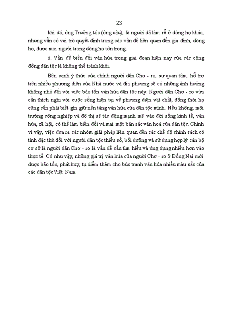 image for page Hôn nhân và gia đình của người Chơ ro ở Đồng Nai truyền thống và biến đổi
