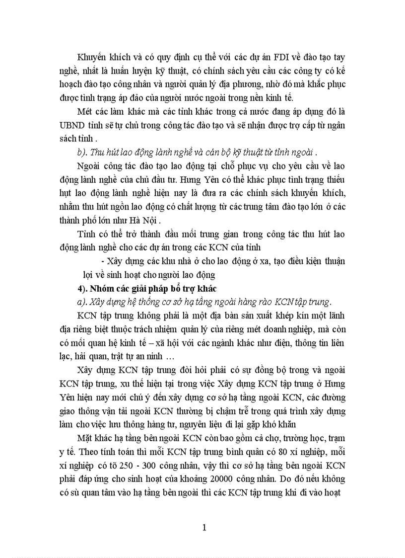 image for page Một số giải pháp tăng cường thu hút đầu tư trực tiếp FDI nhằm hình thành và phát triển các KCN tập trung trên địa bàn tỉnh Hưng Yên