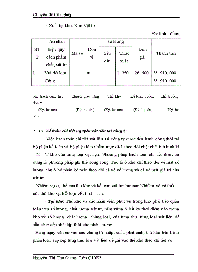 image for page Hoàn thiện công tác kế toán nguyên vật liệu tại Công ty Thăng Long TALIMEX 1