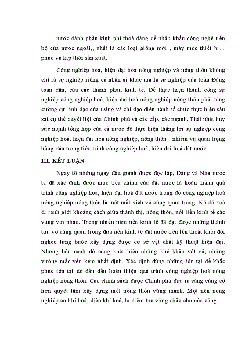 image for page Công nghiệp hóa hiện đại hoá nông nghiệp và nông thôn