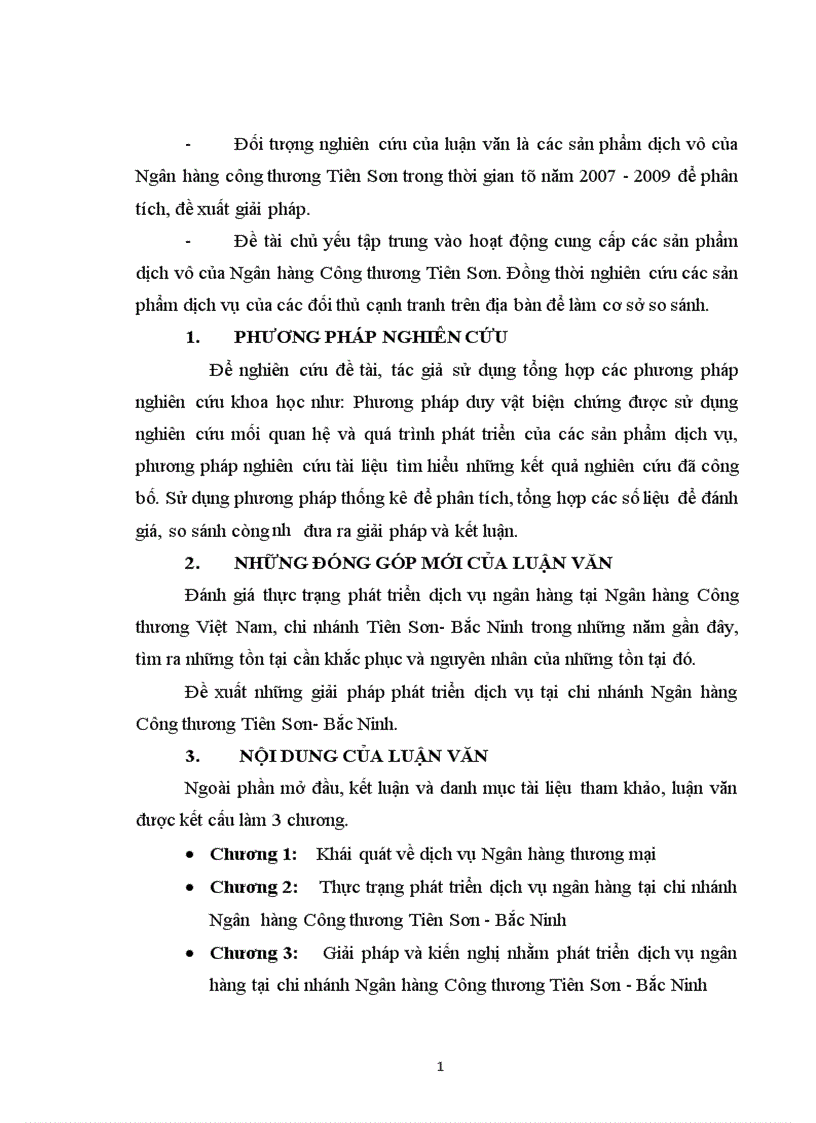 image for page Giải pháp phát triển dịch vụ tại Ngân hàng Công thương Việt Nam chi nhánh Tiên Sơn Bắc Ninh