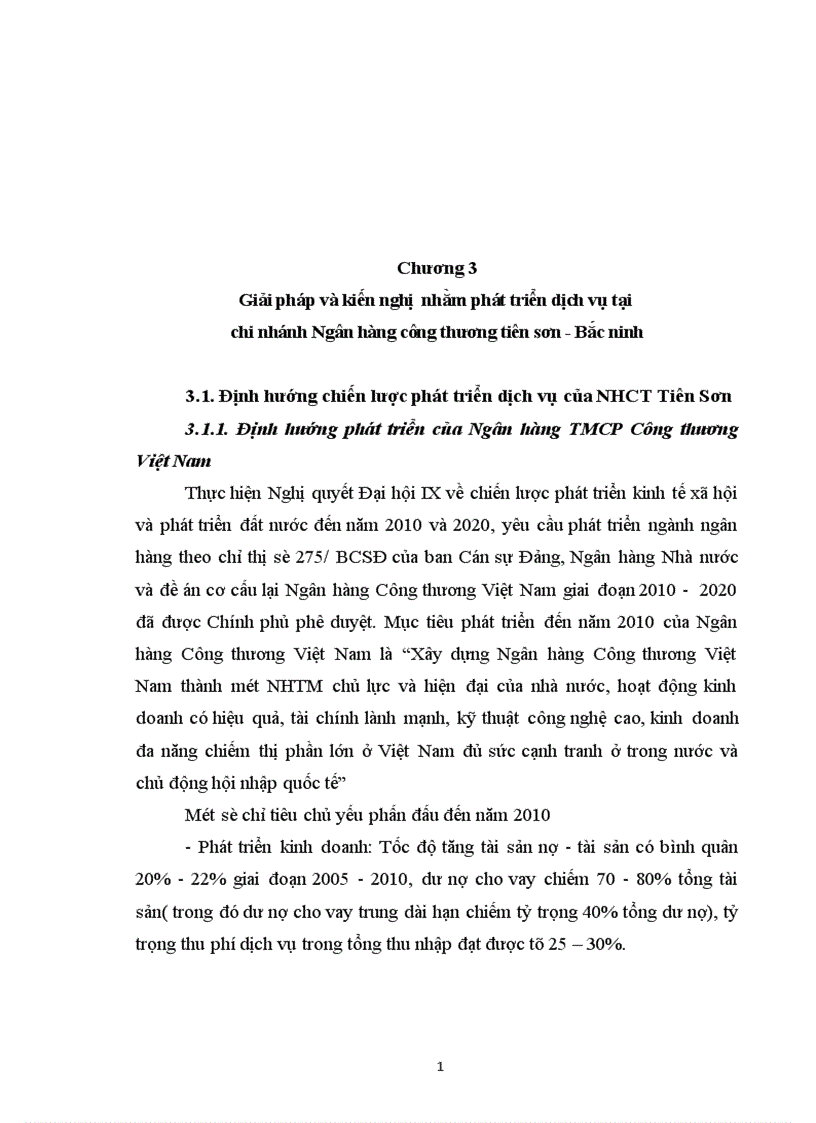 image for page Giải pháp phát triển dịch vụ tại Ngân hàng Công thương Việt Nam chi nhánh Tiên Sơn Bắc Ninh