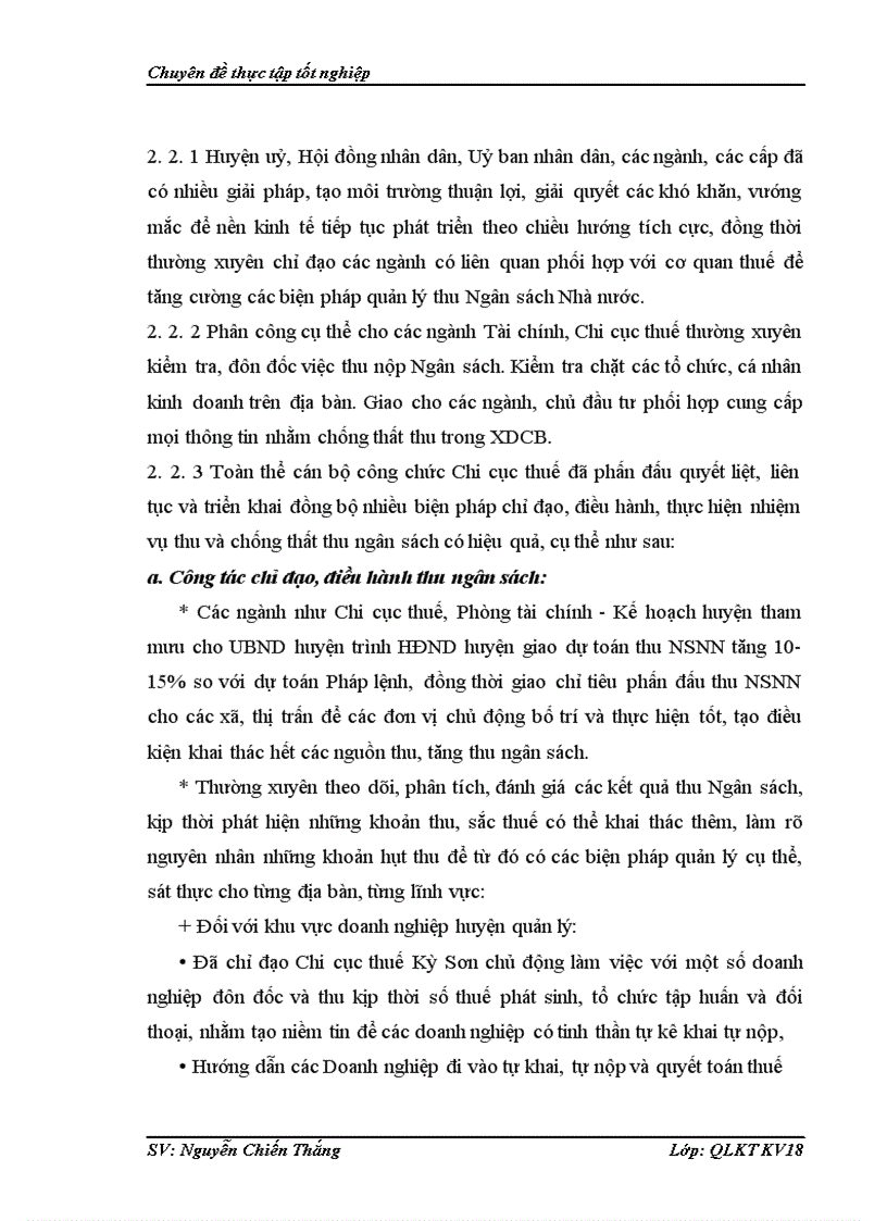 image for page Một số vấn đề Quản lý nguồn thu về thuế trên địa bàn huyện Kỳ Sơn hiện nay