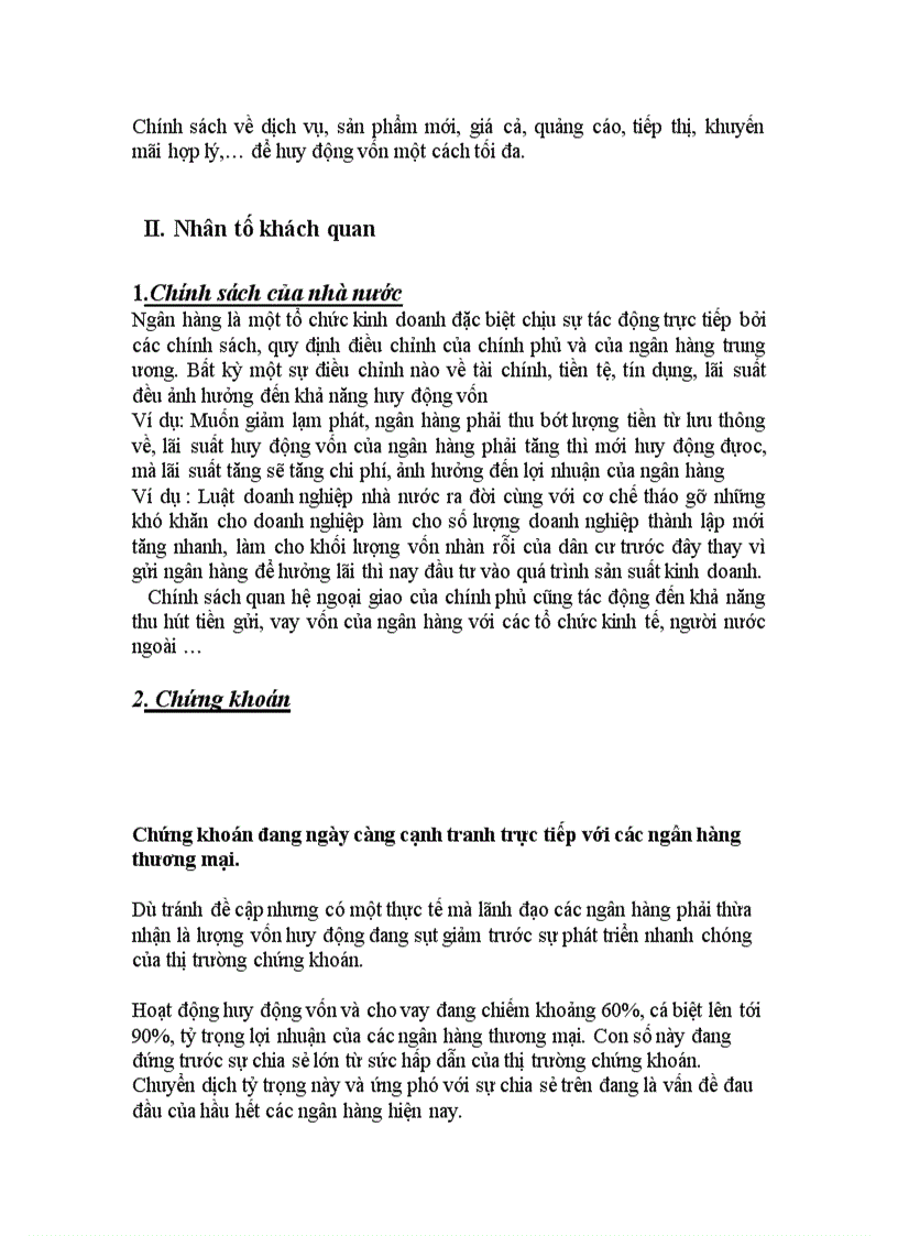 image for page Những nhân tố ảnh hưởng tới nghiệp vụ tạo vốn của ngân hàng thương mại