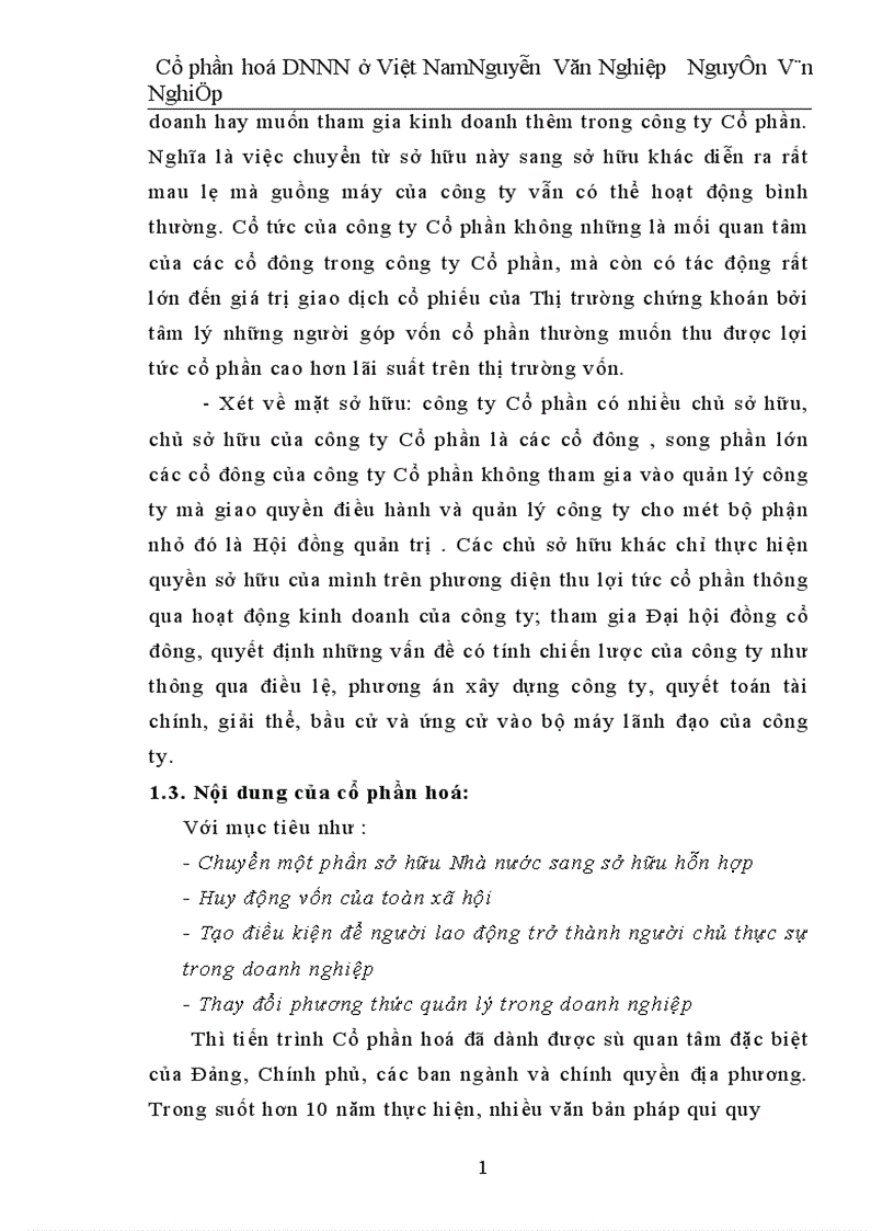 image for page Cổ phần hoá DNNN ở Việt Nam