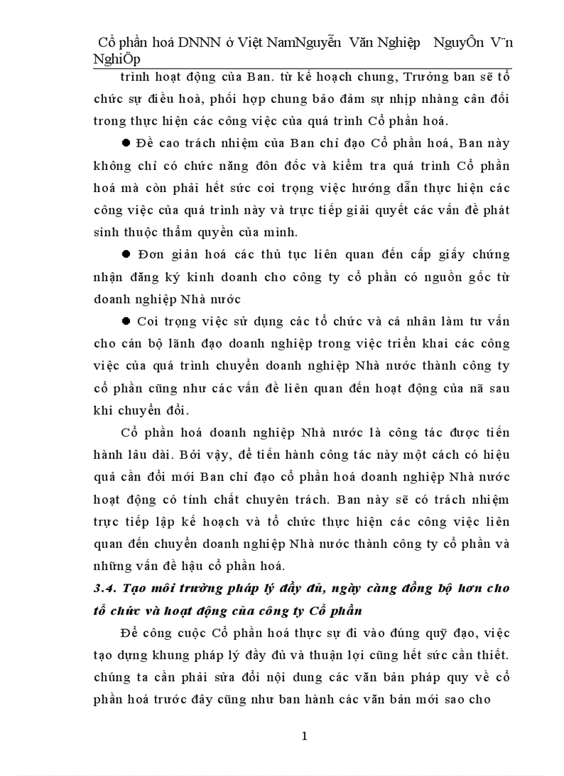 image for page Cổ phần hoá DNNN ở Việt Nam