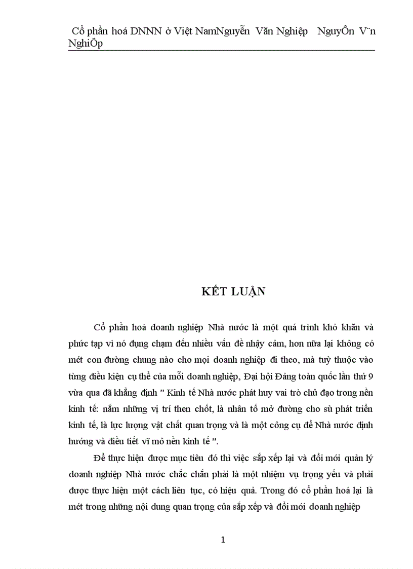 image for page Cổ phần hoá DNNN ở Việt Nam