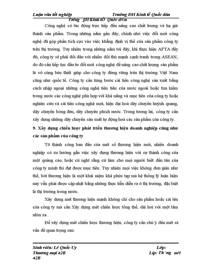 image for page Một số biện pháp nhằm nâng cao khả năng cạnh tranh của công ty Bóng đèn Phích nước Rạng Đông