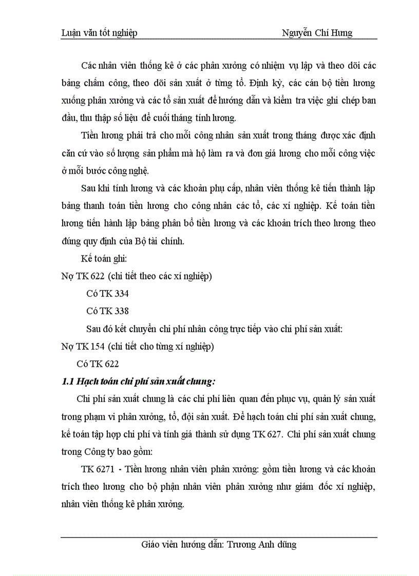 image for page Tổ chức bộ máy kế toán và đánh giá chung về tình hình Công ty may Thăng Long