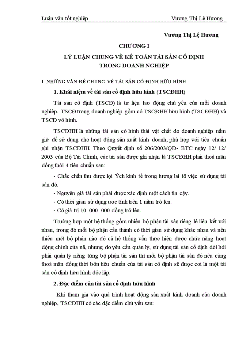 image for page Công tác kế toán tài sản cố định hữu hình tại Công ty may Đáp Cầu 1