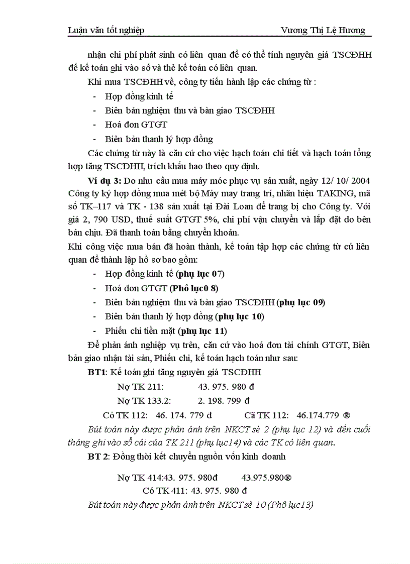 image for page Công tác kế toán tài sản cố định hữu hình tại Công ty may Đáp Cầu 1