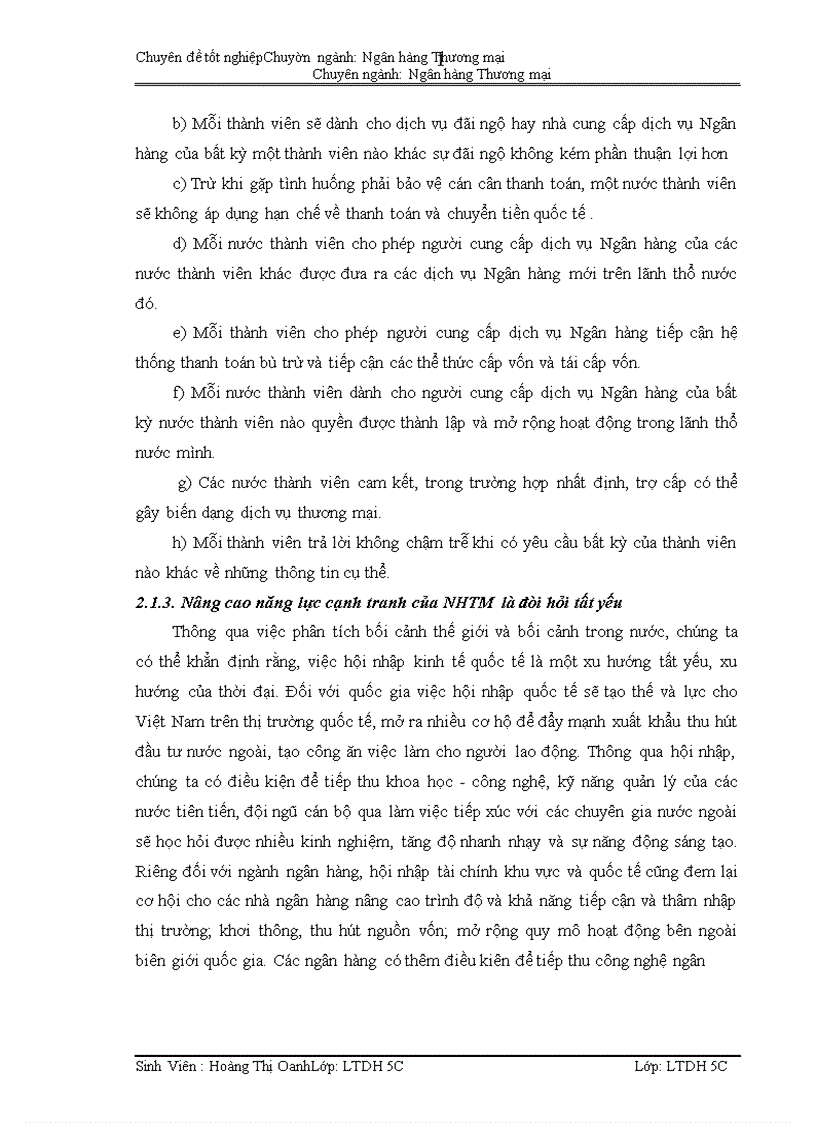 image for page Nâng cao năng lực cạnh tranh của các NHTM Việt Nam trong tiến trình hội nhập kinh tế quốc tế