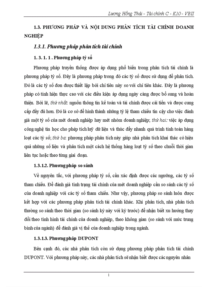 image for page Phân tích tình hình tài chính Công ty cổ phần Sao Việt 1