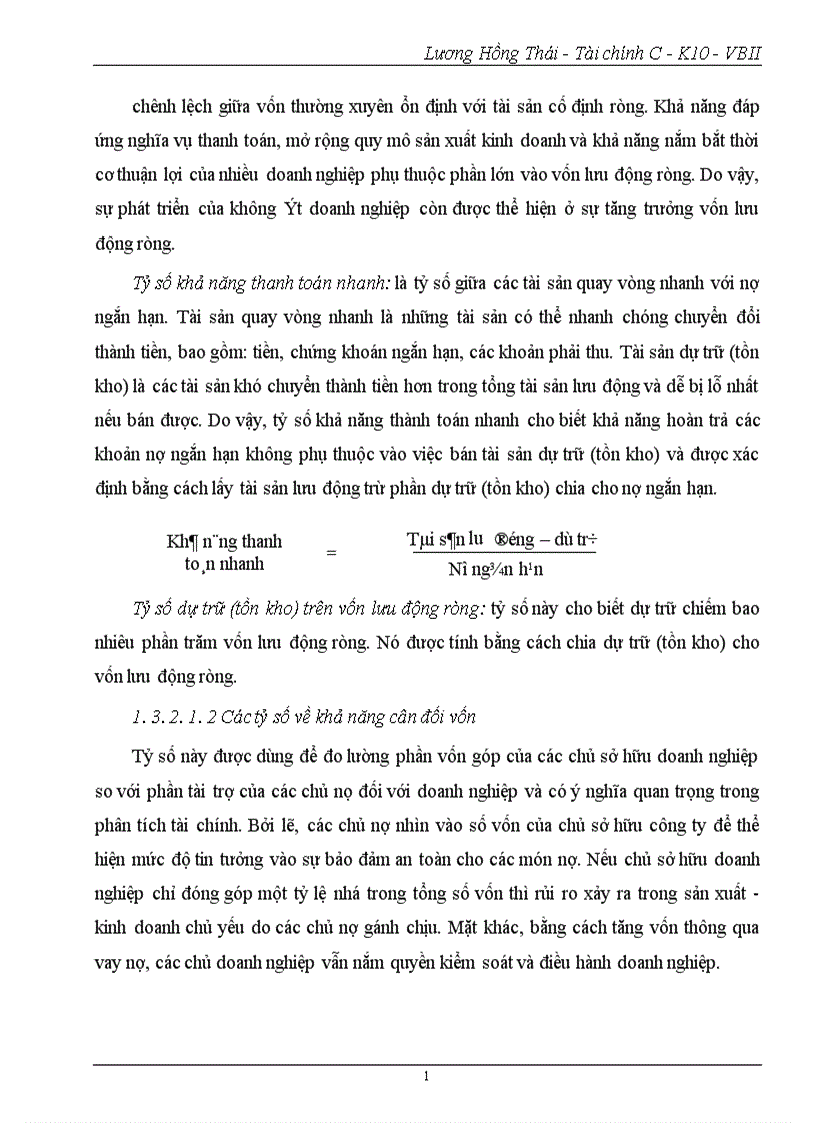 image for page Phân tích tình hình tài chính Công ty cổ phần Sao Việt 1