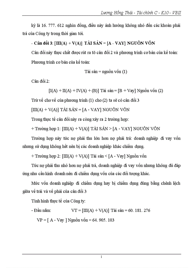 image for page Phân tích tình hình tài chính Công ty cổ phần Sao Việt 1