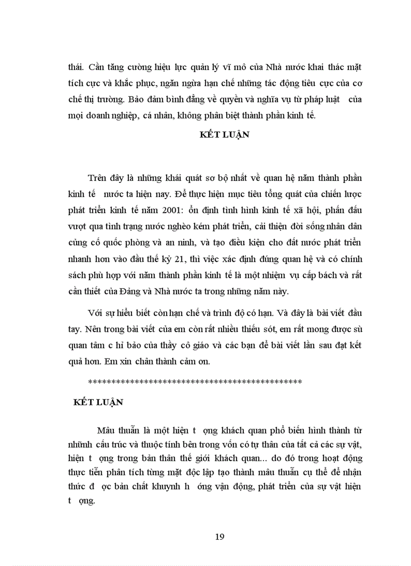 image for page Mối quan hệ biện chứng giữa các thành phần kinh tế 1