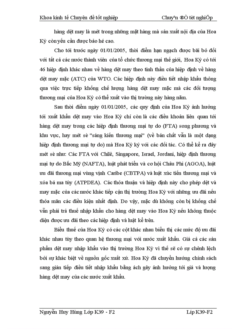 image for page Các biện pháp vượt rào cản đối với hàng dệt may vào thị trường Hoa Kỳ khi Việt Nam gia nhập WTO