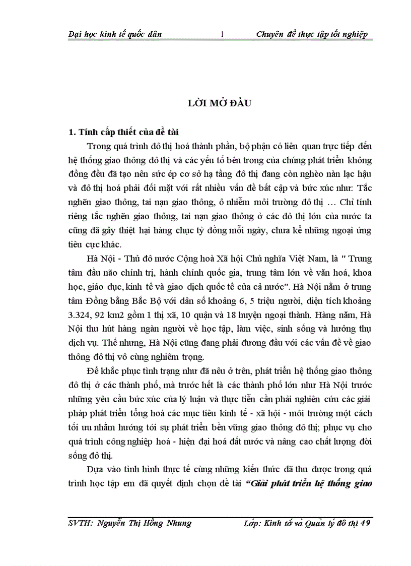 image for page Giải pháp phát triển giao thông đô thị ở thành phố Hà Nội