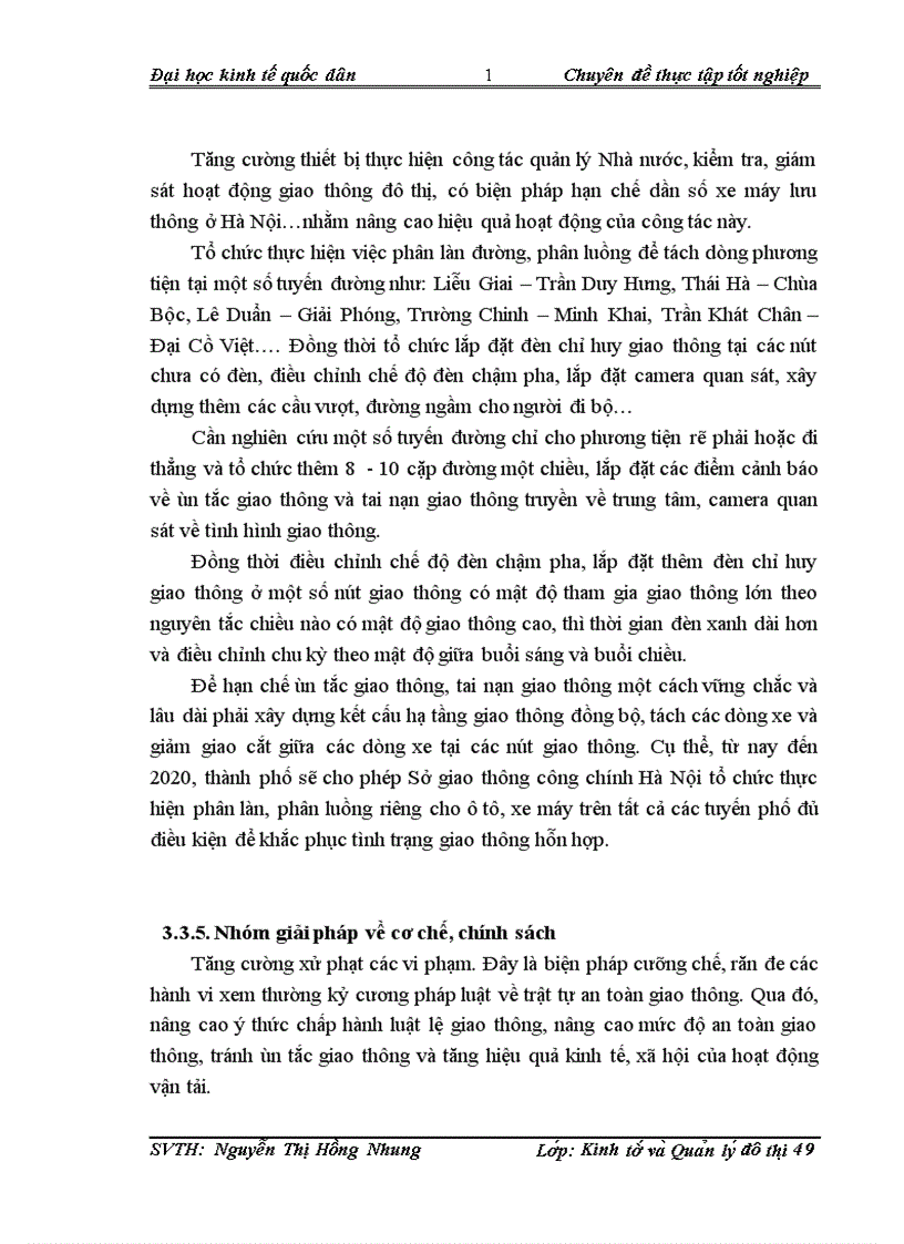 image for page Giải pháp phát triển giao thông đô thị ở thành phố Hà Nội