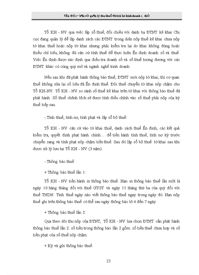 image for page Giải pháp tăng cường công tác quản lý thu thuế đối với hộ kinh doanh cá thể tại Chi cục Thuế Hai Bà Trưng
