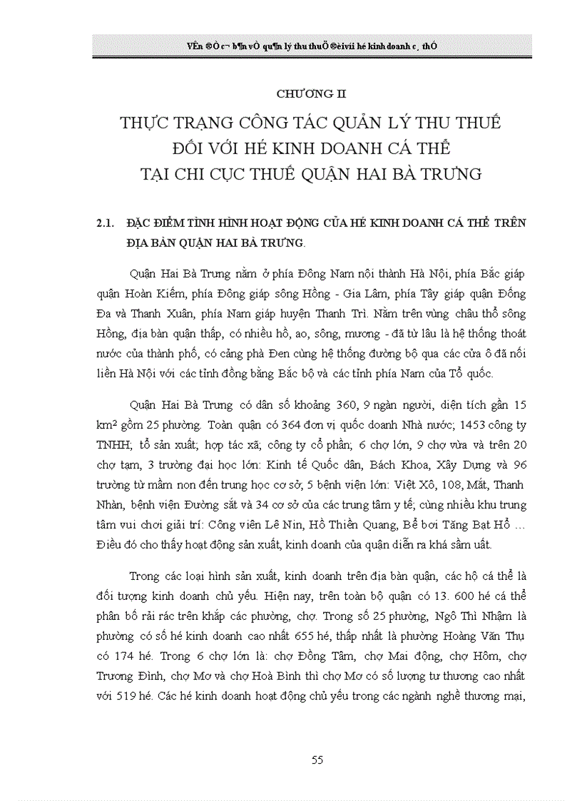 image for page Giải pháp tăng cường công tác quản lý thu thuế đối với hộ kinh doanh cá thể tại Chi cục Thuế Hai Bà Trưng