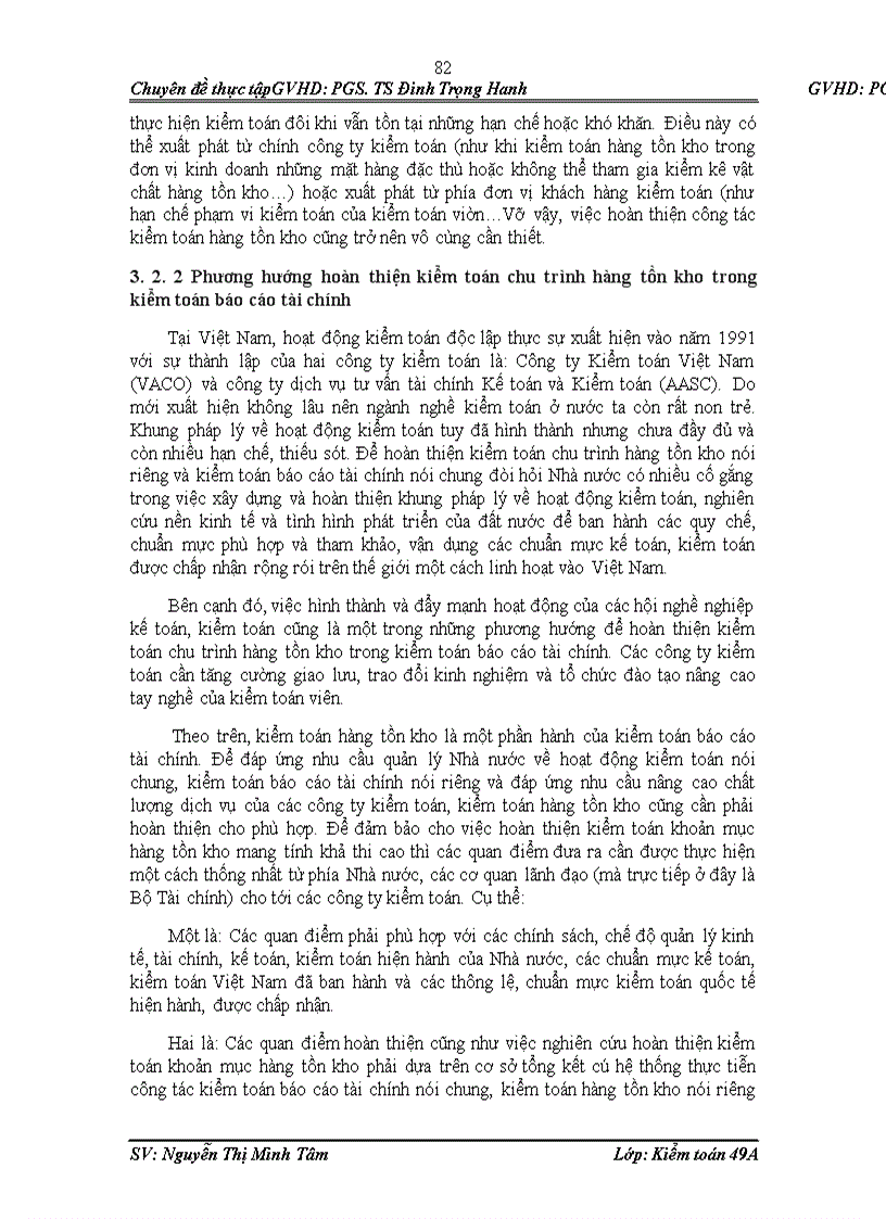 image for page Hoàn thiện kiểm toán chu trình hàng tồn kho trong kiểm toán báo cáo tài chính tại Công ty Kiểm toán và Kế toán Hà Nội